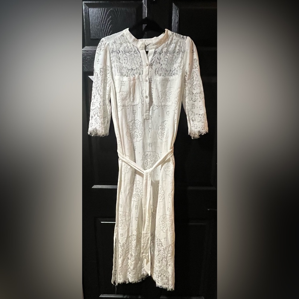 dRA Los Angeles Eyelet & Lace Dress